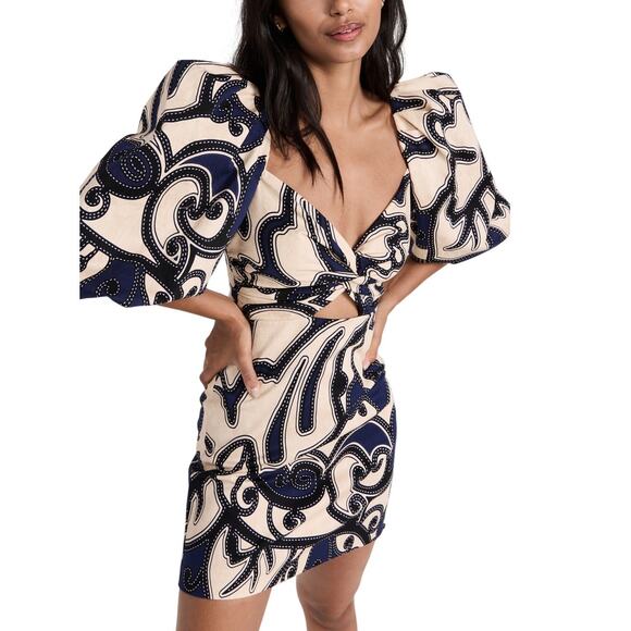 Alexis Printed Multicolor Iana Dress Size S